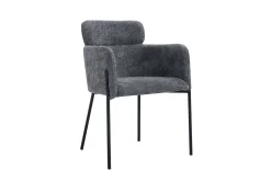 Rousseau Esszimmerstuhl Naomi | 60 x 60 x 83 cm | Dunkel
