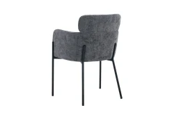 Rousseau Esszimmerstuhl Naomi | 60 x 60 x 83 cm | Dunkel