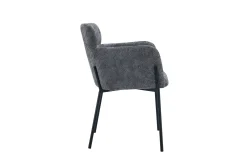 Rousseau Esszimmerstuhl Naomi | 60 x 60 x 83 cm | Dunkel
