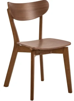 Emob Esszimmerstuhl Rover - 45x55x79,5cm - Walnussfurnier