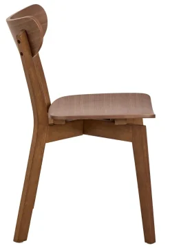 Emob Esszimmerstuhl Rover - 45x55x79,5cm - Walnussfurnier