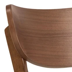 Emob Esszimmerstuhl Rover - 45x55x79,5cm - Walnussfurnier