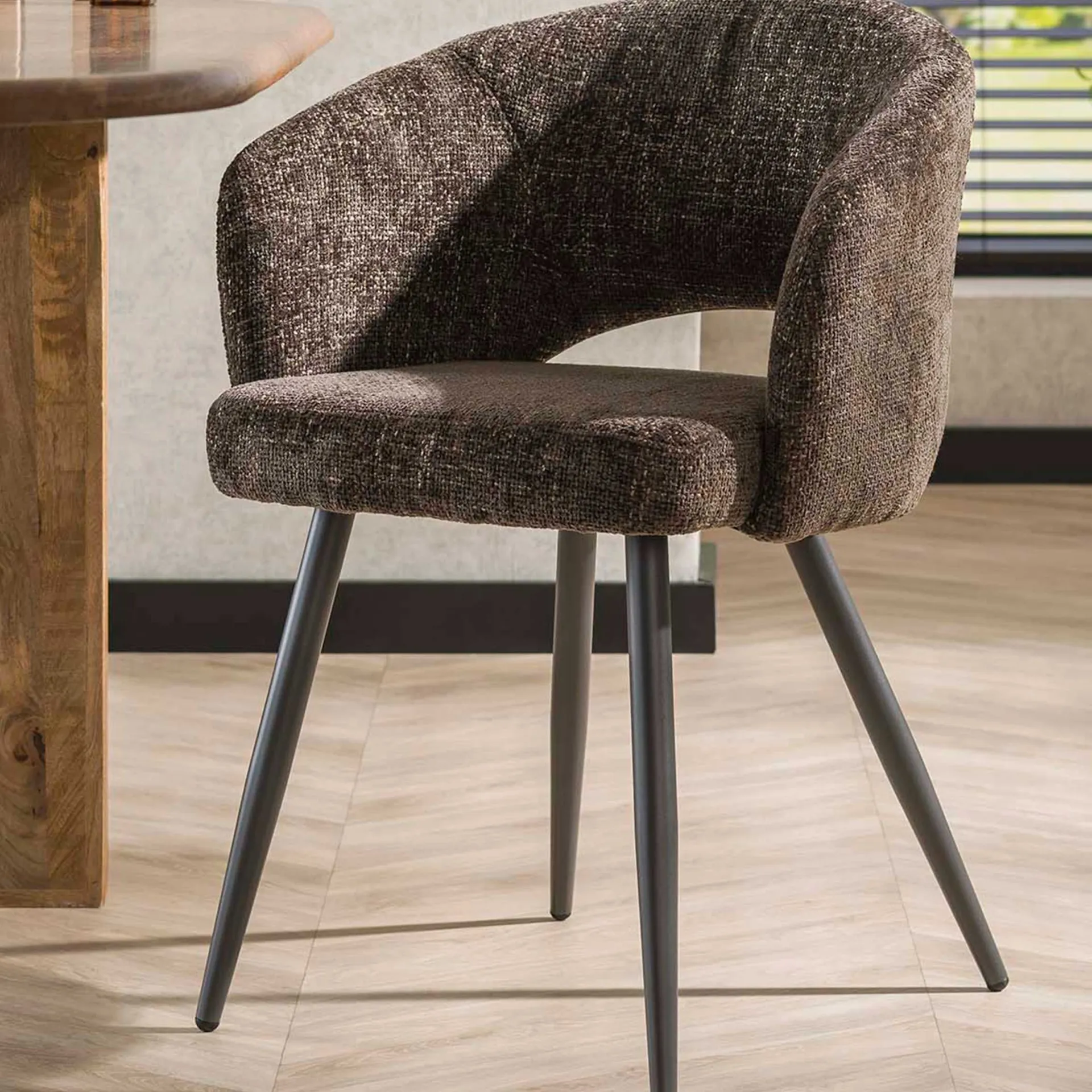 Emob Esszimmerstuhl Saloon - 58x56x81cm - er Stoff