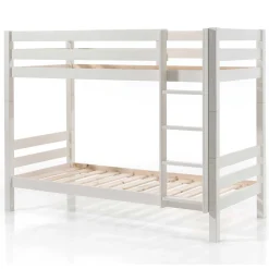 Etagenbett Claire 160cm mit Bettkasten - weiß