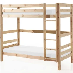 Etagenbett Claire mit Bettkästen Elise - Kieferholz