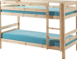 Etagenbett Claire niedrig mit Bettschublade - Kieferholz