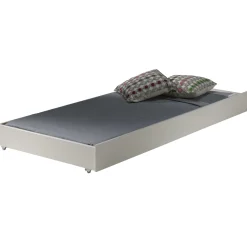 Etagenbett Claire niedrig mit Bettschublade - weiß