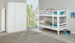 Etagenbett David 90x200 - white wash