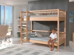 Etagenbett Forrest 90x200cm - Massivholz Buche