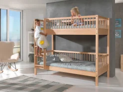 Etagenbett Forrest 90x200cm - Massivholz Buche