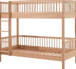 Etagenbett Forrest 90x200cm mit Bettgitter - Buche