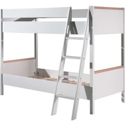Etagenbett London 90x200 - weiß