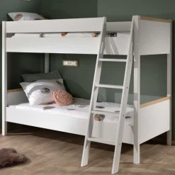 Etagenbett London 90x200 - weiß