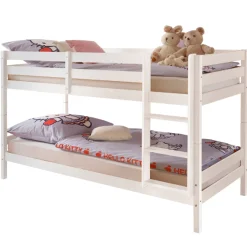 Etagenbett Maren 90x200 - mit Lattenrosten - weiß