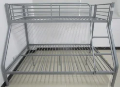 Etagenbett Nobi 3-Sitzer Metall - grau