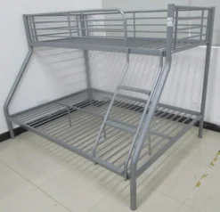 Etagenbett Nobi 3-Sitzer Metall - grau