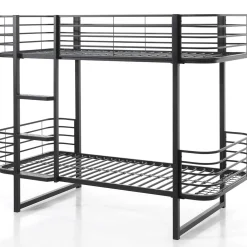 Etagenbett Oscar - 90x200cm - schwarz