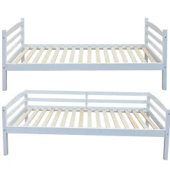 Etagenbett Roy 90x200 | teilbar | Kiefer weiß