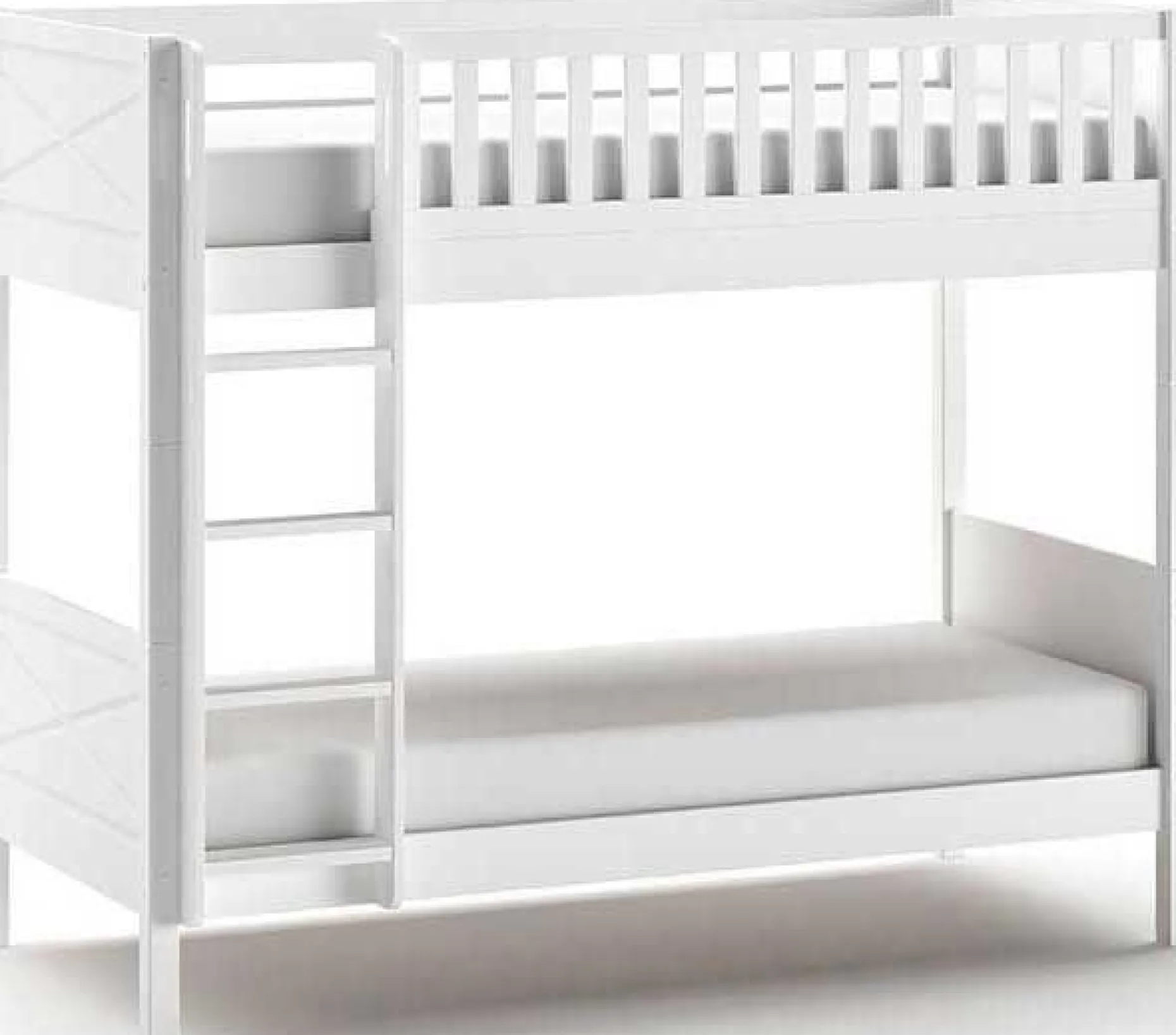 Etagenbett Scottie - weiß
