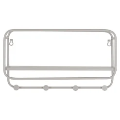 House Nordic Feira Hutablage - | Stahl, Cool Grey