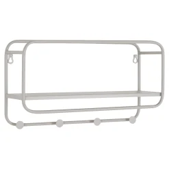 House Nordic Feira Hutablage - | Stahl, Cool Grey