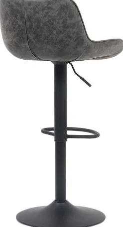 Rousseau Fenna" er PU Barhocker | Metallbeine | 84-105 x 48 x 49.5cm