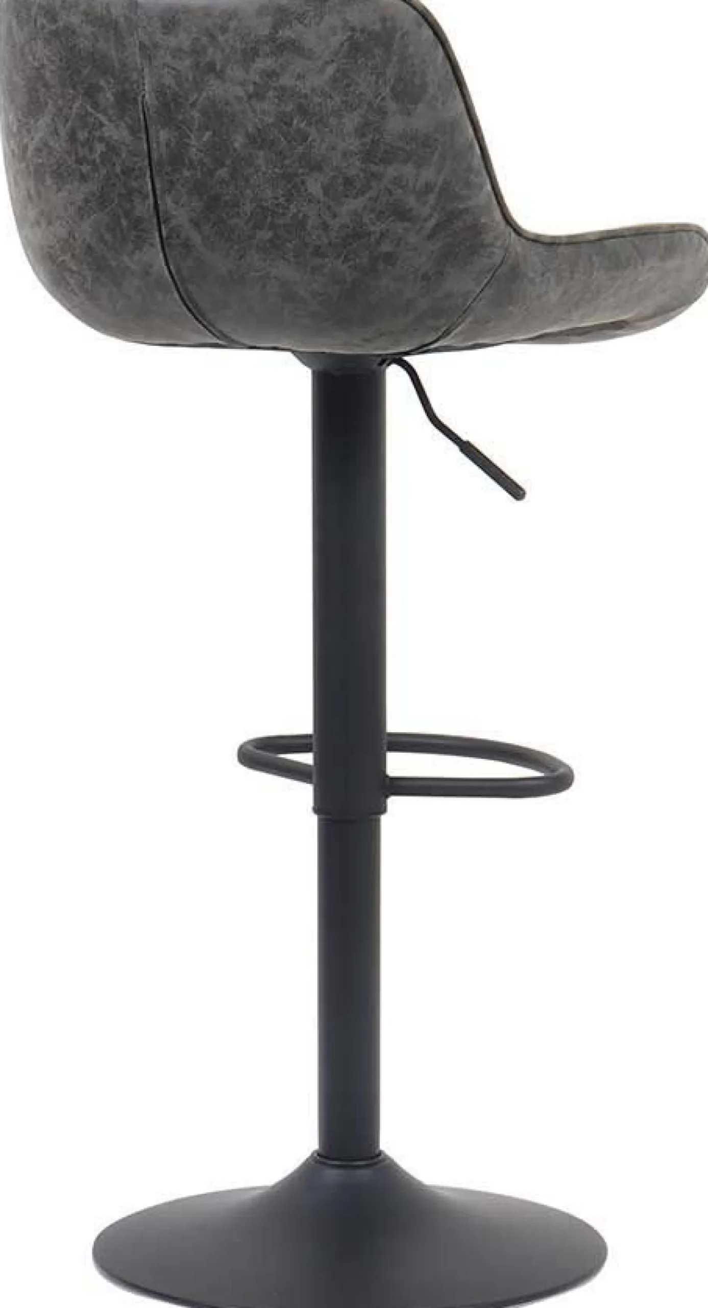 Rousseau Fenna" er PU Barhocker | Metallbeine | 84-105 x 48 x 49.5cm