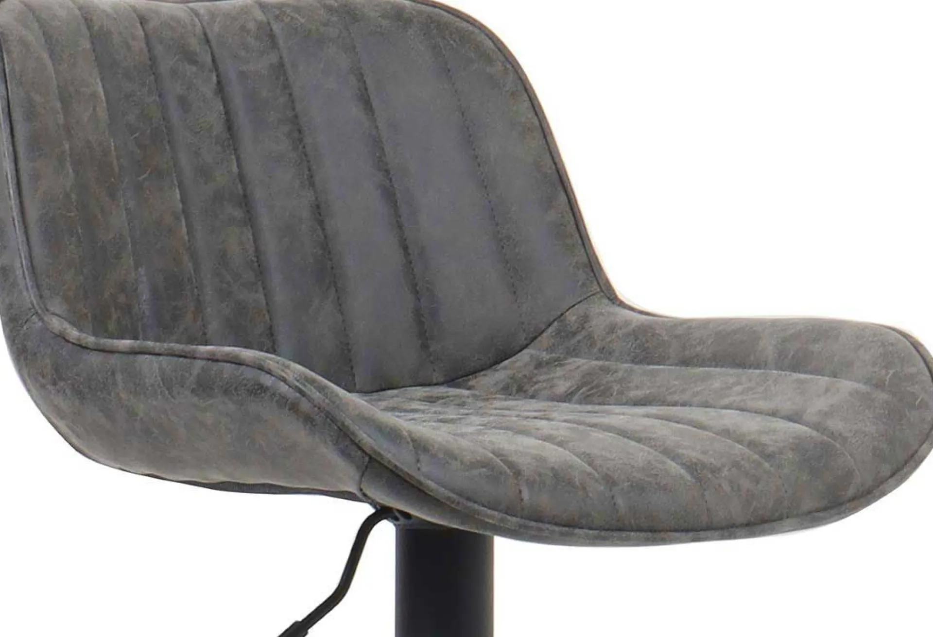 Rousseau Fenna" er PU Barhocker | Metallbeine | 84-105 x 48 x 49.5cm