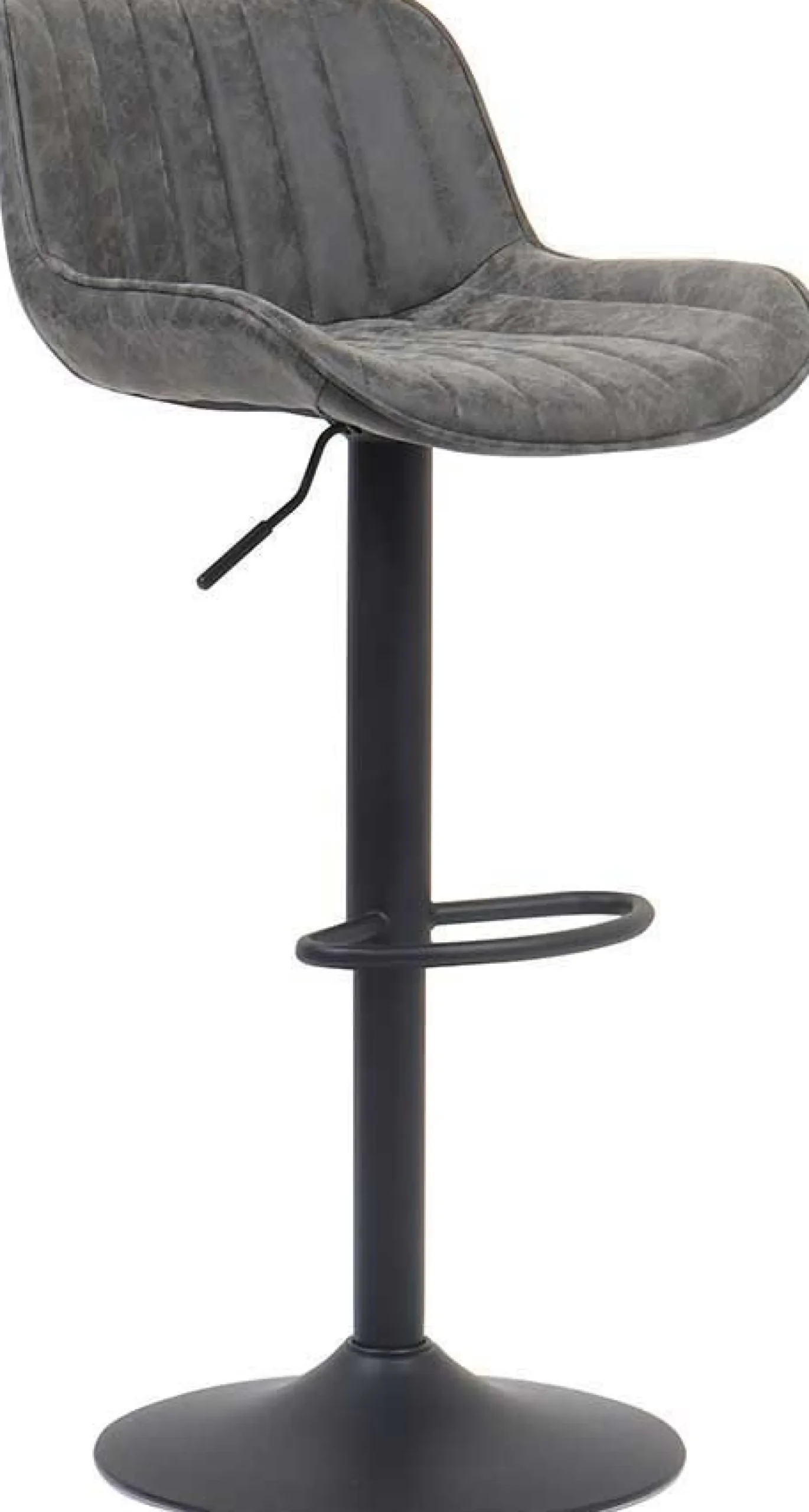 Rousseau Fenna" er PU Barhocker | Metallbeine | 84-105 x 48 x 49.5cm