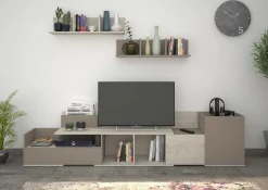 Fernsehschrank Boost 180cm - grau
