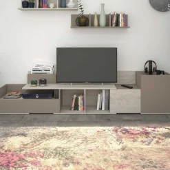 Fernsehschrank Boost 180cm - grau