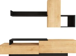 Fernsehschrank Cosmit 240cm - Eiche/anthrazit