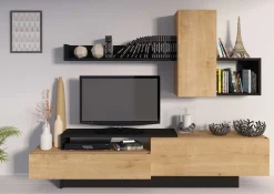 Fernsehschrank Cosmit 240cm - Eiche/anthrazit