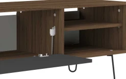Fernsehschrank Jiro 165cm - Walnuss/Anthrazit