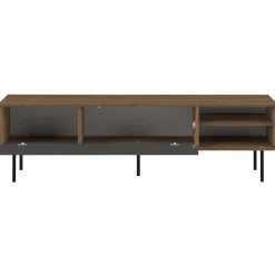 Fernsehschrank Watt 165cm - Walnuss/Grau
