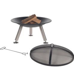 Redfire Feuerschale Tiago 76cm Stahl und Edelstahl -