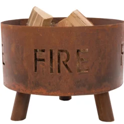 Redfire Feuerschale Tirza 50cm Stahl - Rost