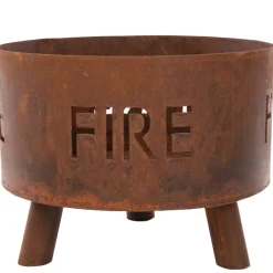 Redfire Feuerschale Tirza 50cm Stahl - Rost