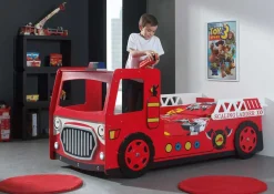Feuerwehrbett Firetruck mit LED-Beleuchtung