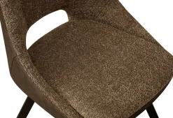 Rousseau Filou' Bouclé Sand Stuhl | PU Polsterung - 85x48x56cm