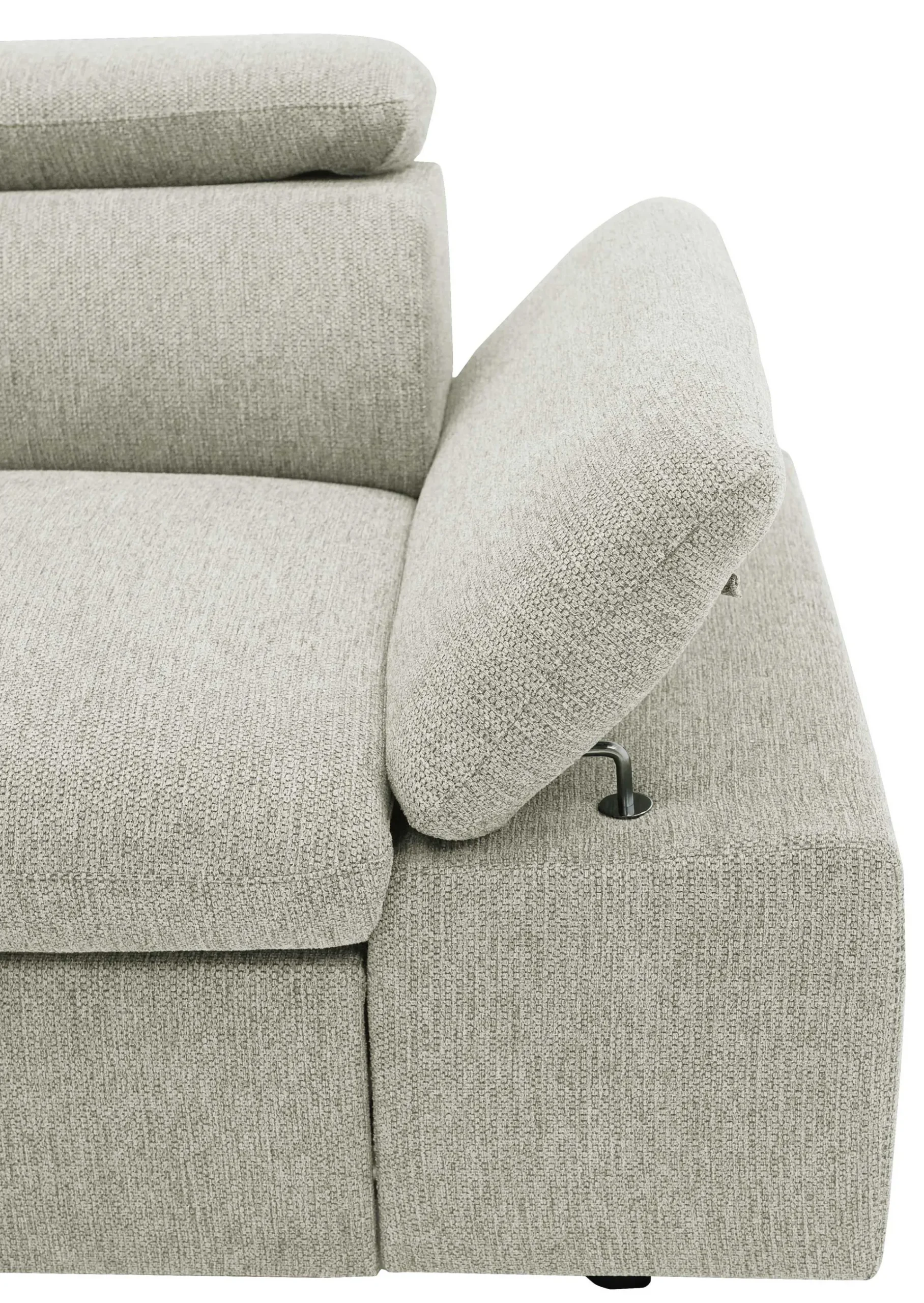 PGS Firenze Ecksofa links - mit Bettfunktion - Stoff