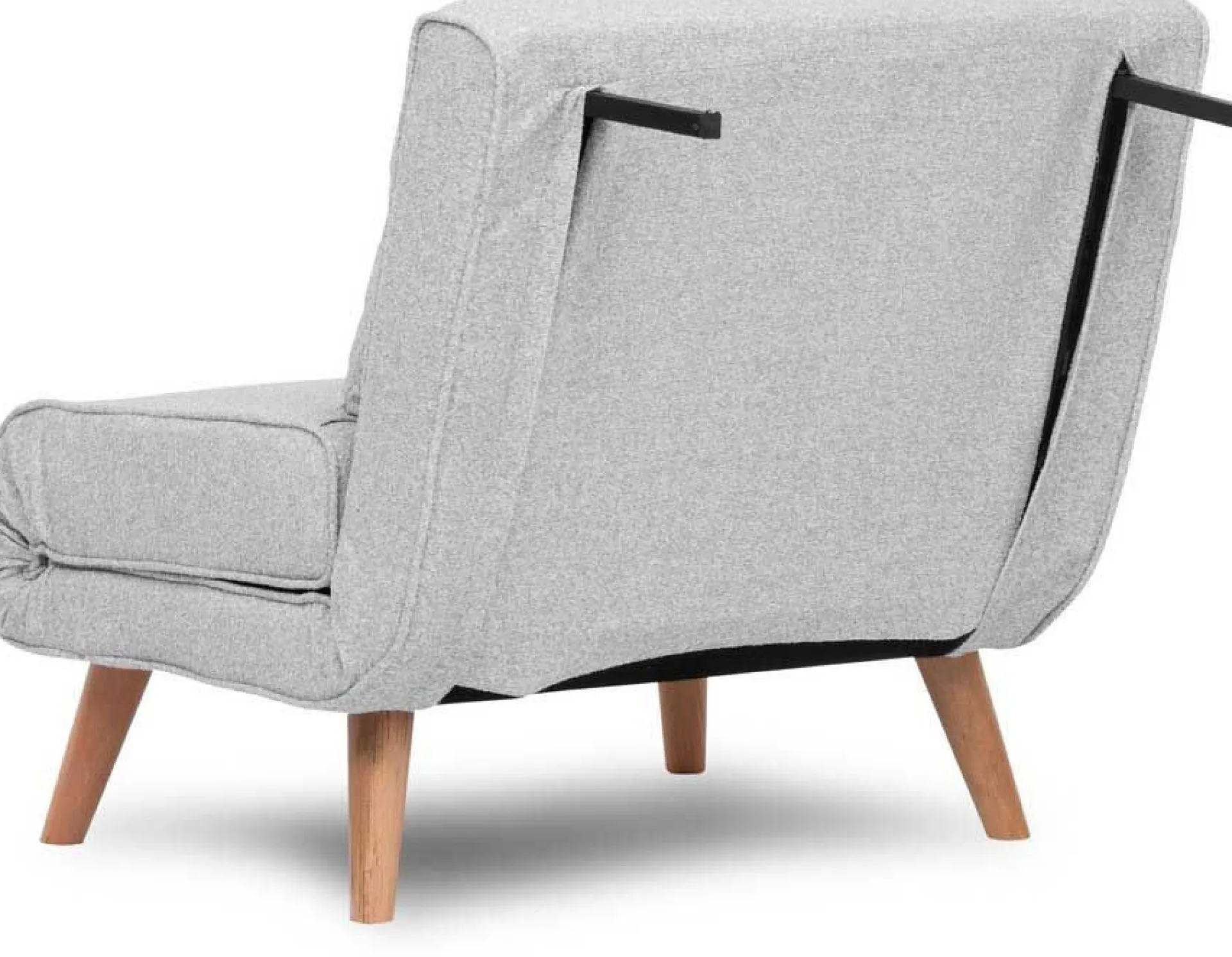 Emob Folde Single 1-Sitzer-Schlafsofa | Teddystoff |