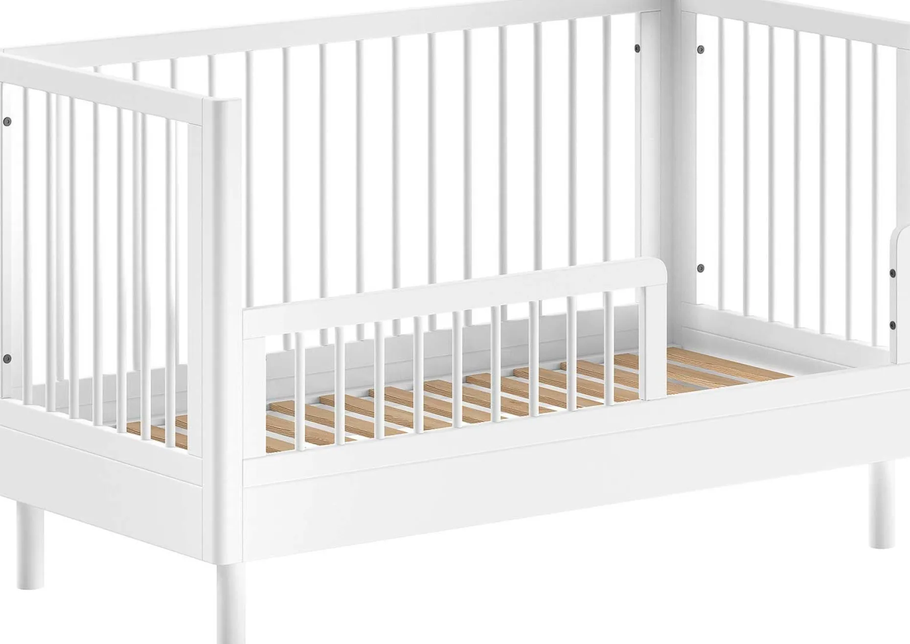 Forrest Babybett 70 x 140cm - verstellbar - Weißbuche