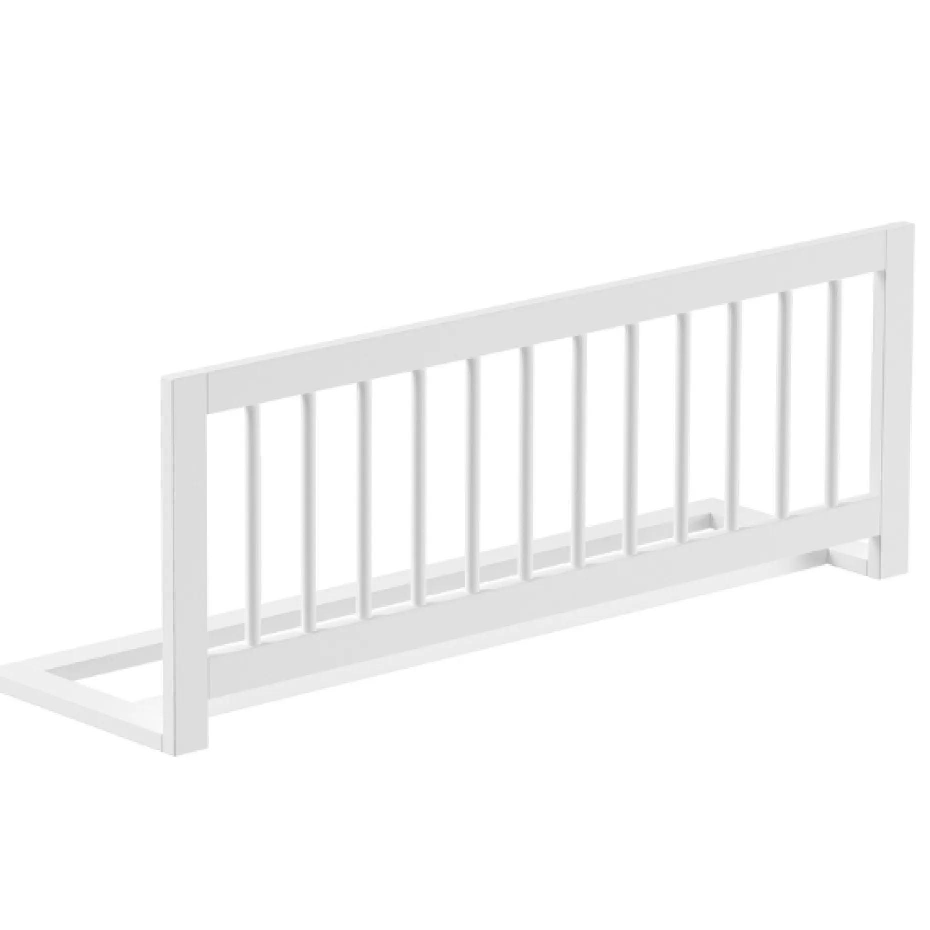Forrest Hausbett 90x200 mit Rollbett, herunterklappbarem Schutzgitter und Bettzelt - weiß/rosa