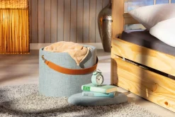 Interlink Fußhocker Dilia mit Stauraum -