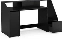 CBA Gaming Schreibtisch Iron - 163x67x95cm - mit Ablage -