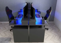 Kinder Trasman Gaming-Schreibtisch Tadic 178cm -