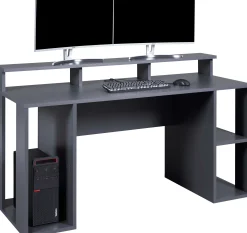 Kinder Interlink Gaming-Tisch Match Point | 160 x 91 x 76,5 cm | Farbe: | Mit Ablagefläche