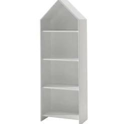 Garderobe Bücherregal Casami - weiß/grau