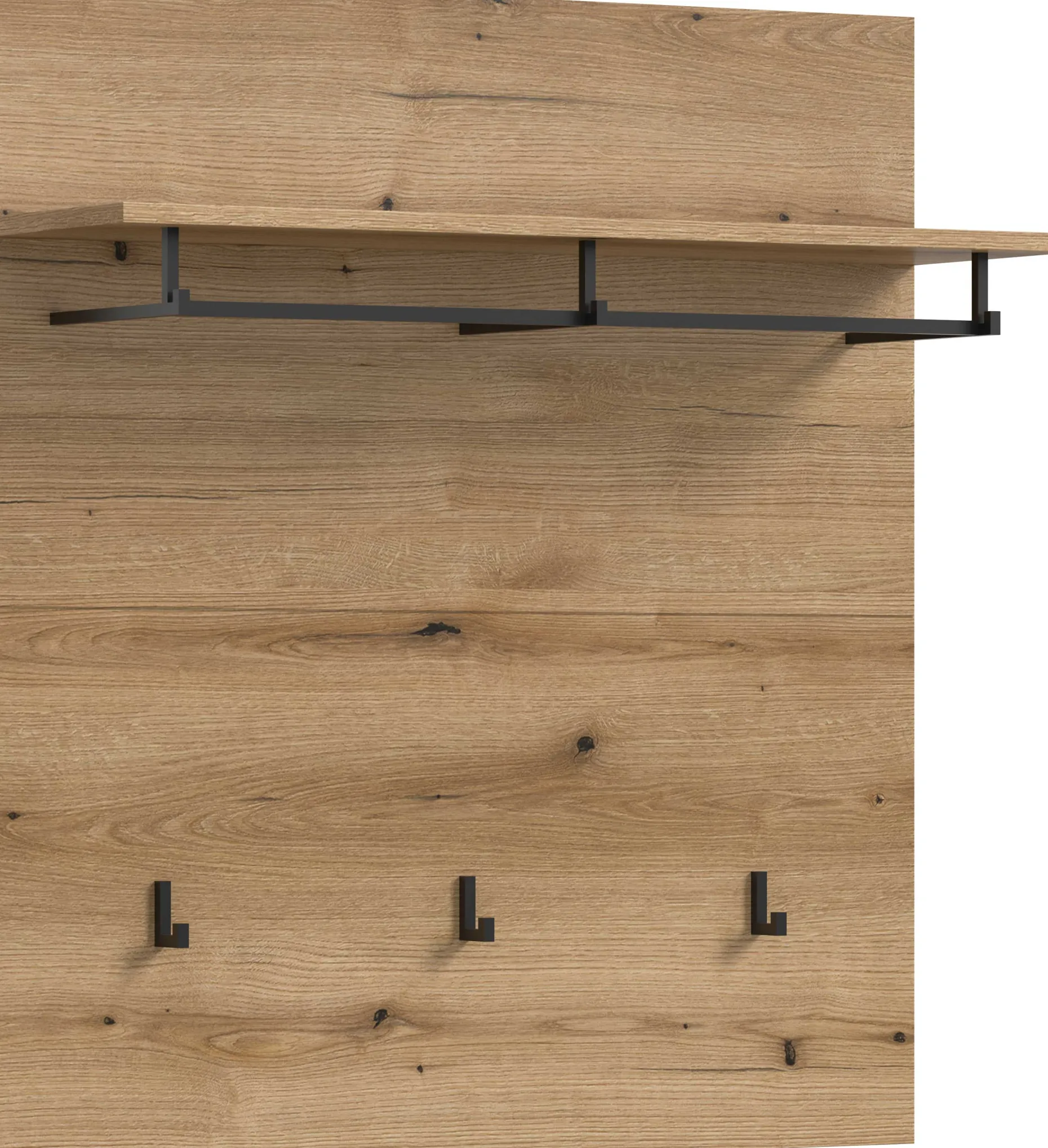Garderobenpaneel Scout Xonox - Evoke Oak - 90x98x27 cm